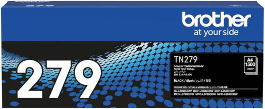 Brother TN279 Toner Cartridge, Up to 1500 Pages Yield, Black | TN279BK