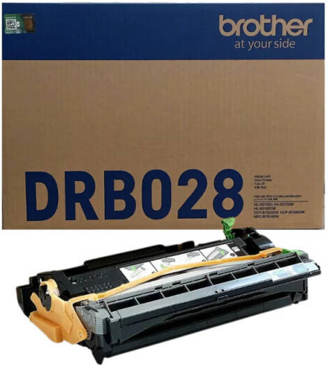 Brother DRB028 Drum Unit, Up to 12,000 Pages at 5% Coverage, Laser Print Technology, Black | DRB028