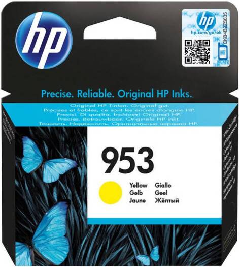 HP 953 Yellow Original Ink Cartridge-Pack of 3pcs