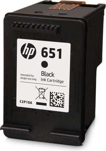 HP 651 Black Original Ink Cartridge-Pack of 3pcs