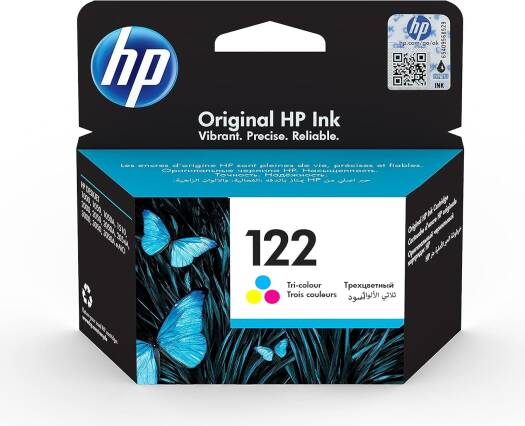 HP 122 Tri-Color Original Ink Cartridge, Ch562Hk-Pack of 10pcs