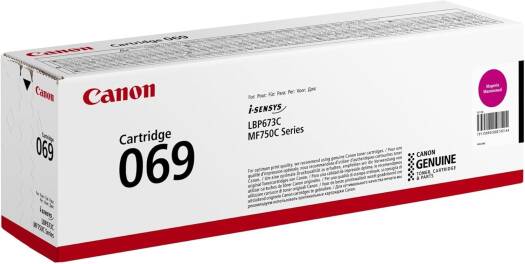 Canon 069 Magenta Toner Cartridge, Yields of 1,900 Pages