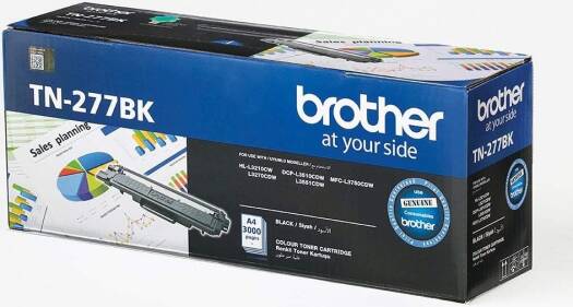 Brother TN-277 High Capacity Toner Cartridge for HL-L3270CDW DCP-L3551CDW (Black)