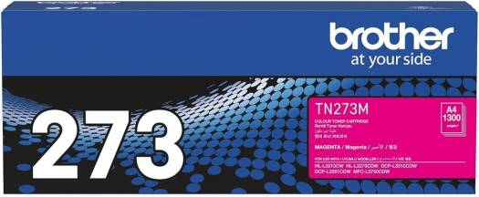 Brother Genuine TN273M Standard Yield Magenta Ink Printer Toner Cartridge, Prints up to 1,300 pages-Pack of 10pcs