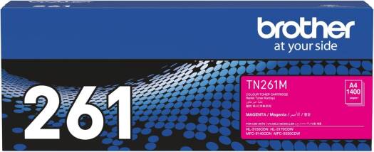 Brother Genuine Tn-261M Standard Yield Magenta Ink Printer Toner Cartridge