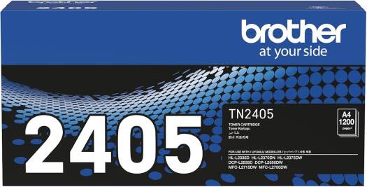 Brother Genuine TN2405 Standard Yield Black Ink Printer Toner Cartridge, Prints Up to 1,200 pages-Pack of 5pcs