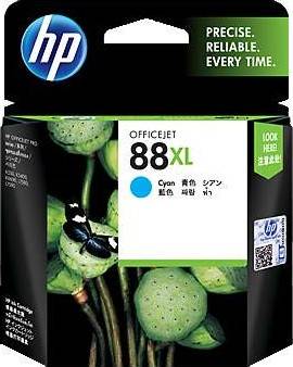 HP 88XL High Yield Cyan Original Ink Cartridge | C9391A