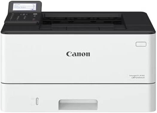 Canon i-SENSYS LBP246dw II Mono Laser Printer, High-Speed Wireless Office Printer, 1200 DPI Resolution, 40 42 PPM Printing, Gigabit Ethernet and Wi-Fi Connectivity, White | LBP246dw