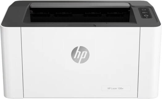 HP LaserJet 108w Wireless Mono Laser Printer, High-Speed 21ppm Black Print, 1200x1200 DPI Sharp Resolution, USB 2.0 & Wi-Fi Connectivity, A4 Single-Function, HP Smart App Mobile Printing | 4ZB80A