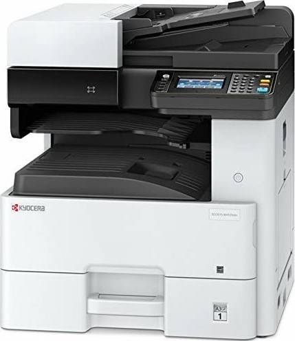 Kyocera ECOSYS M4125idn, A4 Color MFP, 25 PPM, Cloud-Ready, Secure & Eco-Friendly, 50-Sheet ADF, High-Resolution 1200x1200 dpi, Scan, Copy, Fax, Wireless, Flexible Paper Handling | 1102P23NL0