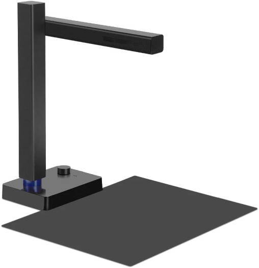 Czur 1400A3 Shine Ultra Pro Scanner, 24 Megapixels, High-Speed Scanning, Adjustable & Foldable, Auto-Scanning, Built-in ABBYY OCR, Black | Shine Ultra Pro