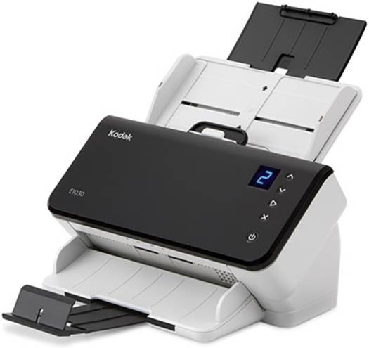Kodak Alaris E1040 Scanner, 40ppm/80ipm Speed, 600dpi Optical Resolution, Up to 80 Sheets Feeder Capacity, Up to 5,000 Pages Per Day, White/Black | 8011892