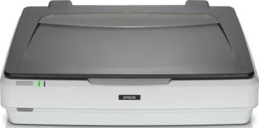Epson Expression 12000XL Graphic Arts Scanner, 2400 x 4800 dpi, 48-Bit Color Depth, Easy Photo Fix Technology, LaserSoft SilverFast AI with IT8 Targets, USB 2.0 | B11B240401BY