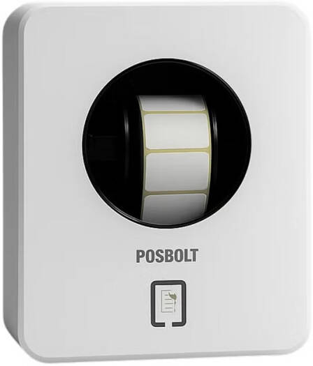 POSBOLT P9250 Thermal Label Printer, 160mm/s Printing Speed, 100mm Wide, For Retail, Logistics & Healthcare, USB & Bluetooth Connectivity, White | P9250