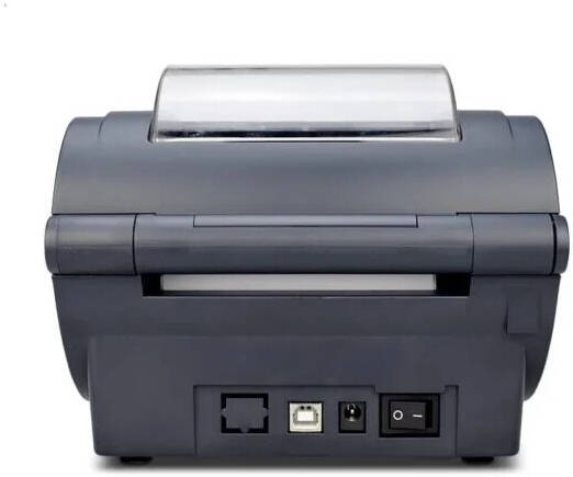 POSBOLT P9210 Direct Thermal Label Printer, 203 DPI Output, Up to 160 mm/s Print Speed, 4-Inch Barcode Printing, Smart Sensors, Gray | P9210