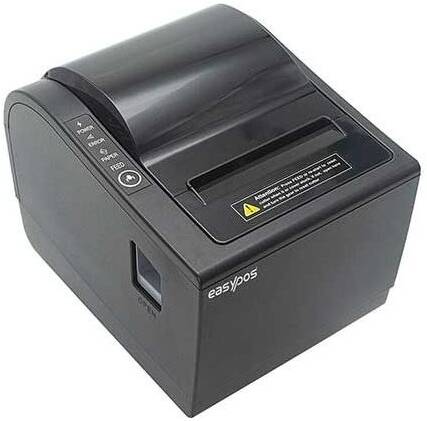 EasyPos EPR250UE High-Speed Thermal Printer, USB & LAN, 230mm/s, 80mm Paper, Auto Cutter, Black | EPR250UE