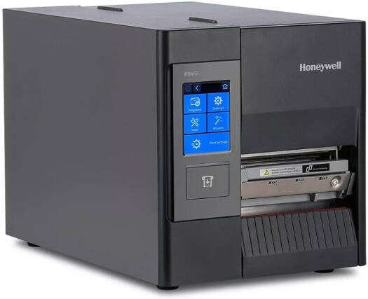 Honeywell PD45S0C Industrial Label Printer, 203 DPI 8 dots/mm Printing Resolution, Up to 10 ips Printing Speed, Up to 108mm Max Width, Support 1D & 2D Symbols, Black | PD45S0C