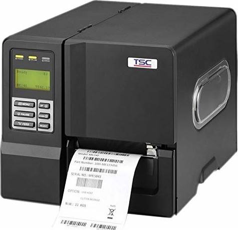 Barcode Label Printer 203 DPI 4" Receipt Printing with 450M Ribbon Capacity - TSC ME-240