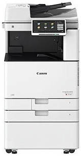 Canon imageRUNNER ADVANCE DX C5840i MultiFunction Colour Printer, 10.1" TFT LCD WSVGA Color Flat Panel, 40 ppm Print/Copy Speed, 270ipm Scan Speed, 6350 Sheet Max Paper Capacity, White | C5840i