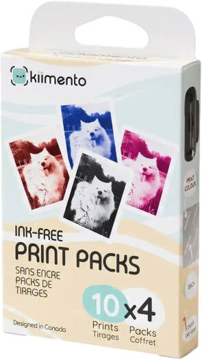 Kiimento P2 Kids Instant Print Camera, HD Digital Camera, 40 Print Paper Pack Included, Photo and Video Recording, USB Rechargeable, Portable Educational Camera | 13169