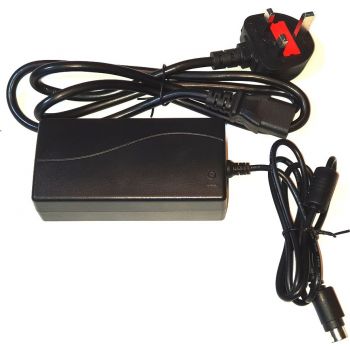 Oscar Receipt Printer Power Adapter 24V 2A Round 3 Pin Power Supply Adapter 48 Watt Power Cord UK Plug AC to DC Converter Adapter For POS88F Printer | SRPOSCNNN21NB