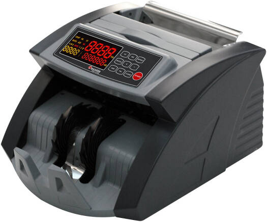 Cassida 5520 UVMG- USA Money Counter with UV/MG/IR Counterfeit Detection, Bill Counting Machine w/ ValuCount, Add and Batch Modes, Large LCD Display & Fast Counting Speed 1,300 Notes/Minute | 5520