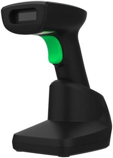 EverScan 2D Wireless/Bluetooth Barcode Scanner (With charging base & display screen) | SS-3012