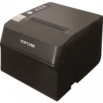Oscar POS88C 80mm Thermal Bill POS Receipt Printer USB with Auto-Cutter & Kitchen Beep, ESC/POS Support - Black | MRPOSC87600UB