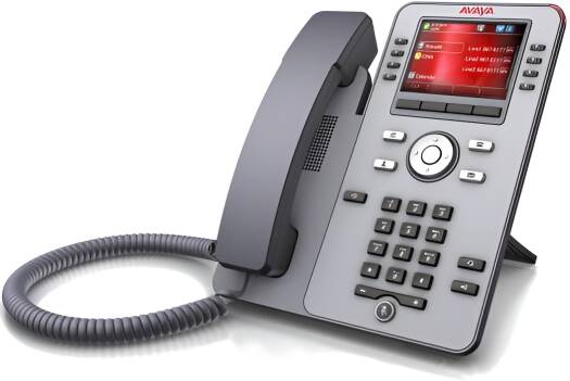 Avaya J179 Telephone, 8-Line SIP Desk Phone with 3.5" Color Display, Dual Gigabit Ethernet, HD Wideband Audio, 8 Dual-LED Line Keys, 4 Softkeys, Bluetooth/Wi-Fi Support | J179