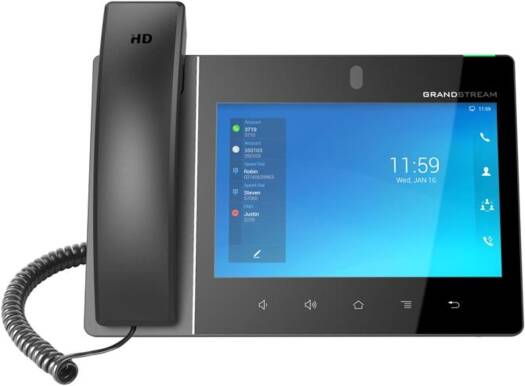 Grandstream GXV3480 High End Smart Video Phone for Android, Black