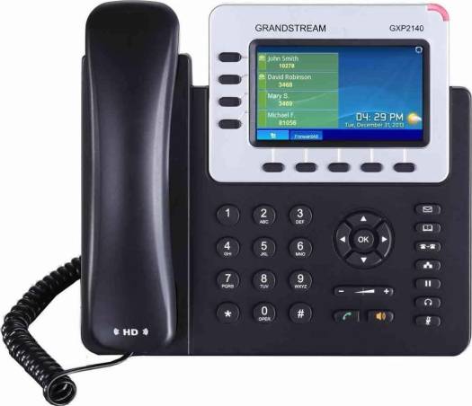 Grandstream GXP 2140 IP Phone with POE VoIP Phone | GXP2140