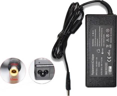 Replacement N1650 - 19V Output 4.74A AC Adapter Charger, Input Voltage 100-240V - 1.5A 50-60Hz, Samsung Laptop Adapter Charger | 3892A300