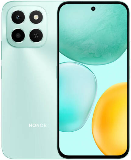 Honor X6c Smartphone, 6.61" TFT LCD 120Hz Display, MediaTek Helio G81 Ultra, 6GB RAM, 256GB ROM, ARM Mail G52 MC2, MagicOS 9.0, 5300mAh Battery, Ocean Cyan | X6c
