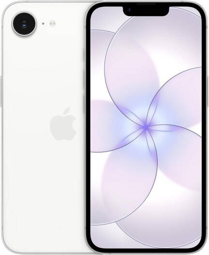 Apple iPhone 17e Smartphone, 6.1" Super Retina XDR Display, A19 Chip, 6 Core CPU, 4 Core GPU, 16 Core Neural Engine, 256GB Storage, UAE Version, Wi Fi 6 / 5G, 4005mAh Battery, White | MHRP4AH/A