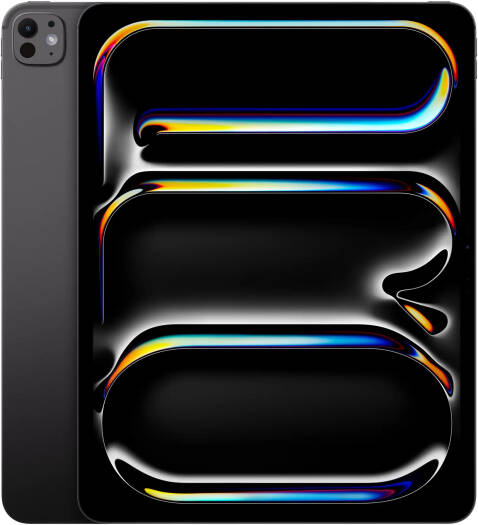 Apple iPad Pro Tablet, 13" Ultra Retina XDR display, Apple M4 Chip, 9-core CPU, 10-core GPU, 16-core Neural Engine, 8GB RAM, 256GB Storage, Wi-Fi Connectivity, Space Black | MVX23