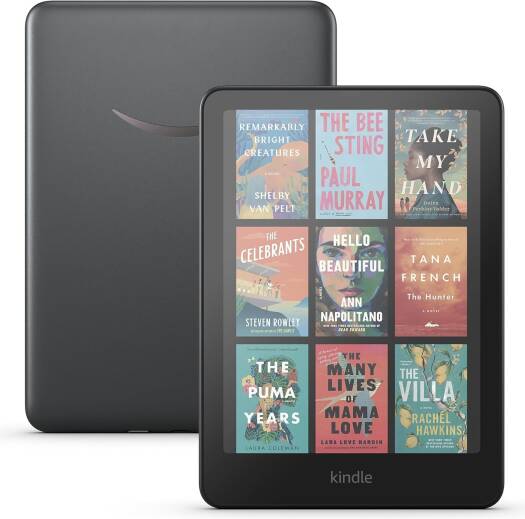 Amazon Kindle Colorsoft Signature Edition 2024 , 1st Generation, 32 GB With 7" Inch Color Display, Auto-adjusting Front light, Wireless charging, Long Battery Life, Metallic Black |