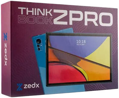 ZedX Think Book ZPRO Tablet, 10.1 IPS 800x 1280 Display, 8GB RAM, 512GB ROM, 5.0MP Front, 13.0MP Rear, 5000mAh Battery, Blue | Think-Book-ZPRO-BL