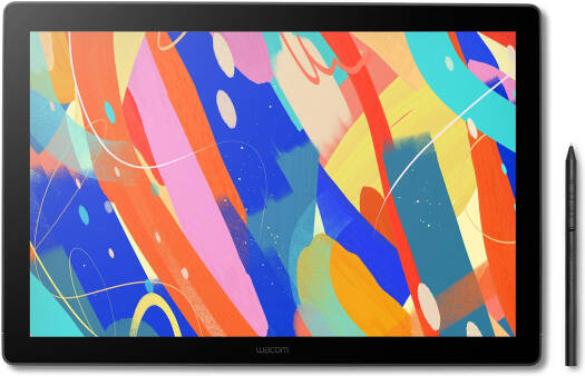 Wacom Cintiq 16 Graphic Tablet, 16" WQXGA 60Hz Display, ExpressKeys, Tilt Support, Anti-Glare Screen, Tablet, USB-C Connectivity, Anti Glare, Wacom Pro Pen 3 Technology, Black | DTK168K0B