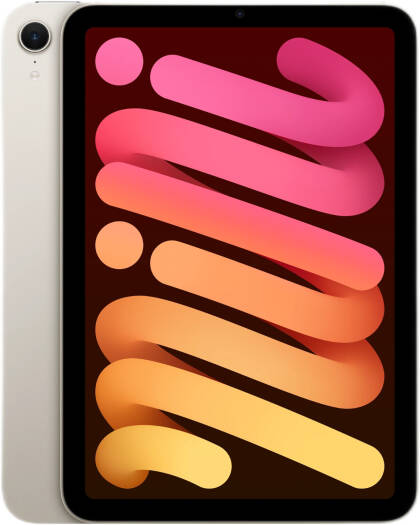 Apple 7th Generation iPad Mini, 8.3" Liquid Retina Display, A17 Pro Chip, 512GB Storage, 12MP Ultra-Wide Camera, Touch ID, Apple Intelligence, Wi-Fi Only, Middle East Version, Starlight | MYH23