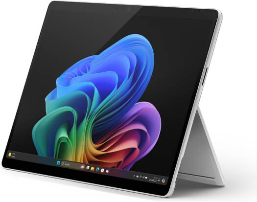 Microsoft 11th Edition Surface Pro Copilot+ PC Tablet, 13" LCD PixelSense Flow Display, Intel Ultra 7 266V Processor, 16GB RAM, 512GB Storage, Intel Arc Graphics, Windows 11 Pro, Platinum | EP2-20240