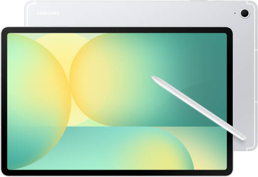 SAMSUNG Galaxy Tab S10 FE+ Tablet, 13.1" WQXGA+ TFT Display, Exynos 1580 Chipset, 12GB RAM, 256GB Storage, Xclipse 540 GPU, S-Pen Included, 5G Connectivity, 10090mAh Battery, Silver | SM-X626BZSEMEA