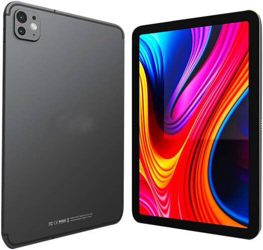 oteeto Tab 15 Ultra Tablet, 10.1" IPS Display, Octa-Core 2.0GHz Processor, 8GB RAM, 512GB Storage, 8MP Front & 13MP Rear Camera, 5G, Android 14, Wi-Fi, 6000mAh Battery, Grey | 15-ULTRA