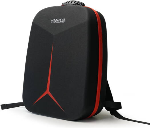 EpicArma PS5 Carrying Case Backpack, Travel Bag for PS5/Pro/Slim, Black | EA-PS5002-BK