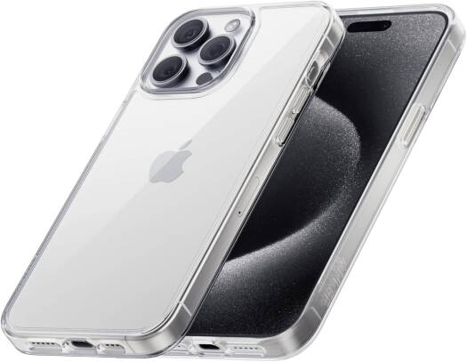 Anker iPhone 16 Pro Magnetic Case Cover, Military-Grade Shockproof Protection, Clear | IC-ANCC16PR