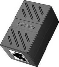 UGreen NW114 RJ 45 Ethernet Cable Extender Female to Female 1pcs - Black | 20390