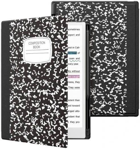 TiMOVO Hard Back Shell Case for reMarkable Paper Pro, Protective Folio Cover with Pen Holder, Auto Wake & Sleep, Black | P840156968157