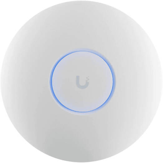 Ubiquiti U7 Lite Access Point, Wi-Fi 7, 5GHz & 2GHz Dual Band, 115m Coverage Area, Wireless Meshing, Band Steering, 4 Spatial Streams, Built-In Antenna, 1x 2.5GbE RJ45 Port, White | U7-Lite