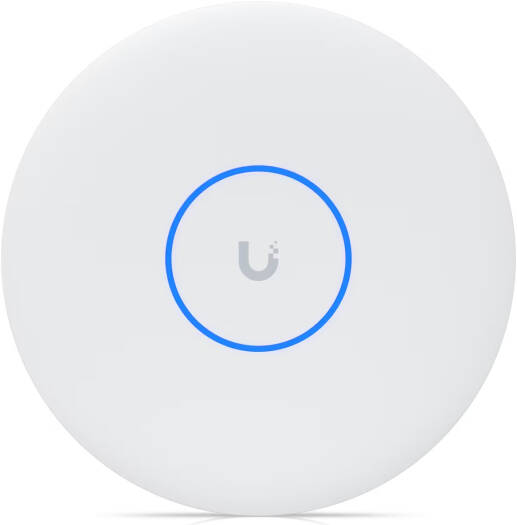 Ubiquiti U7 Pro XGS Access Point, Wi-Fi 7 with 6GHz Support, 8 Data Streams, Powered By PoE++, Hotspot 2.0, Zero-Wait DFS, Internal Antenna Type, 1x 10GbE PoE+ RJ45 Port Interface, White | U7-Pro-XGS