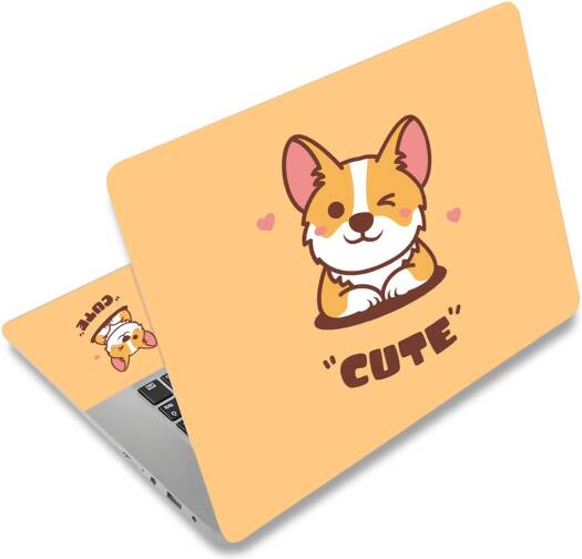 ALAYRA Laptop skin sticker decal, 12'' 13'' 13.3'' 14'' 15'' 15.4'' 15.6 inch laptop vinyl skin sticker cover art protector notebook pc (free 2 wrist pad included), decorative waterproof removable, cu