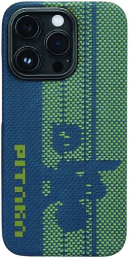 Pitaka Pixel Game Limited Edition MagSafe Compatible Case, Fusion Weaving & Pixel Jacquard Weaving, Thin & Light Weight, 600D Aramid Fiber Material, For iPhone 14 (6.7"), Pixel Art | PGP2302